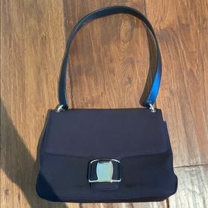 Salvatore Ferragamo Black Shoulder Bag